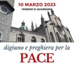 Digiuno E Preghiera Per La PACE Diocesi Di Como